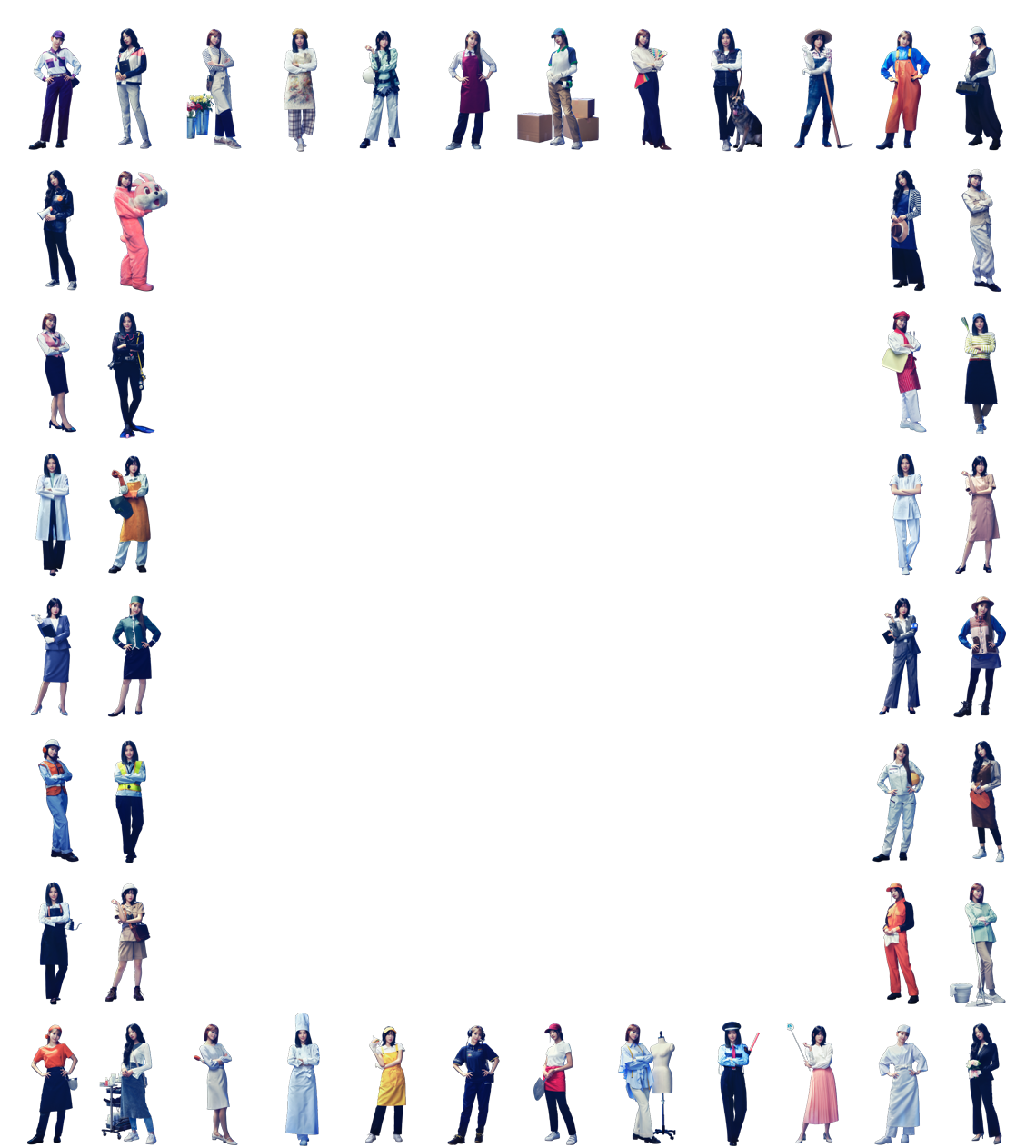 まだ誰も見たことのない LE SSERAFIM画像メーカー